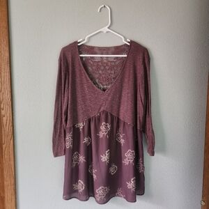 Maurices Long-Sleeve Top